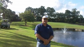 Superintendent Matt Lean of Monterey Yacht and Country Club in Stuart, FL