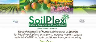 SoilPlex soil conditioner OMRI listed for organic growing provides benefits of humic and fulvic acids